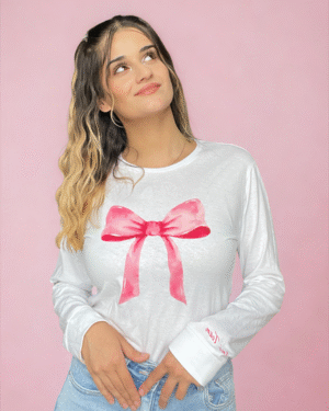 Biały longsleeve AMI TEAM ®