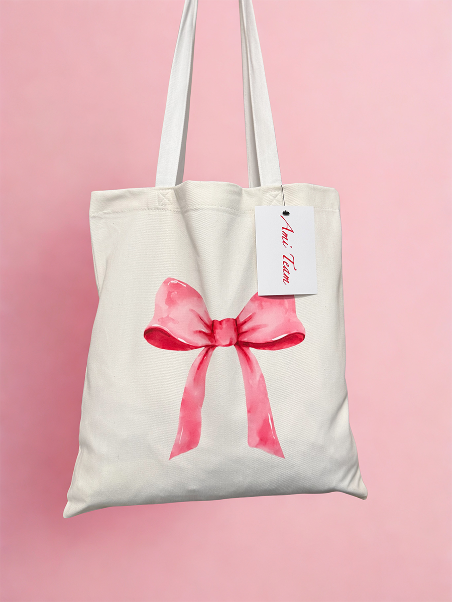 Torba bawełniana kokarda AMI TEAM ®